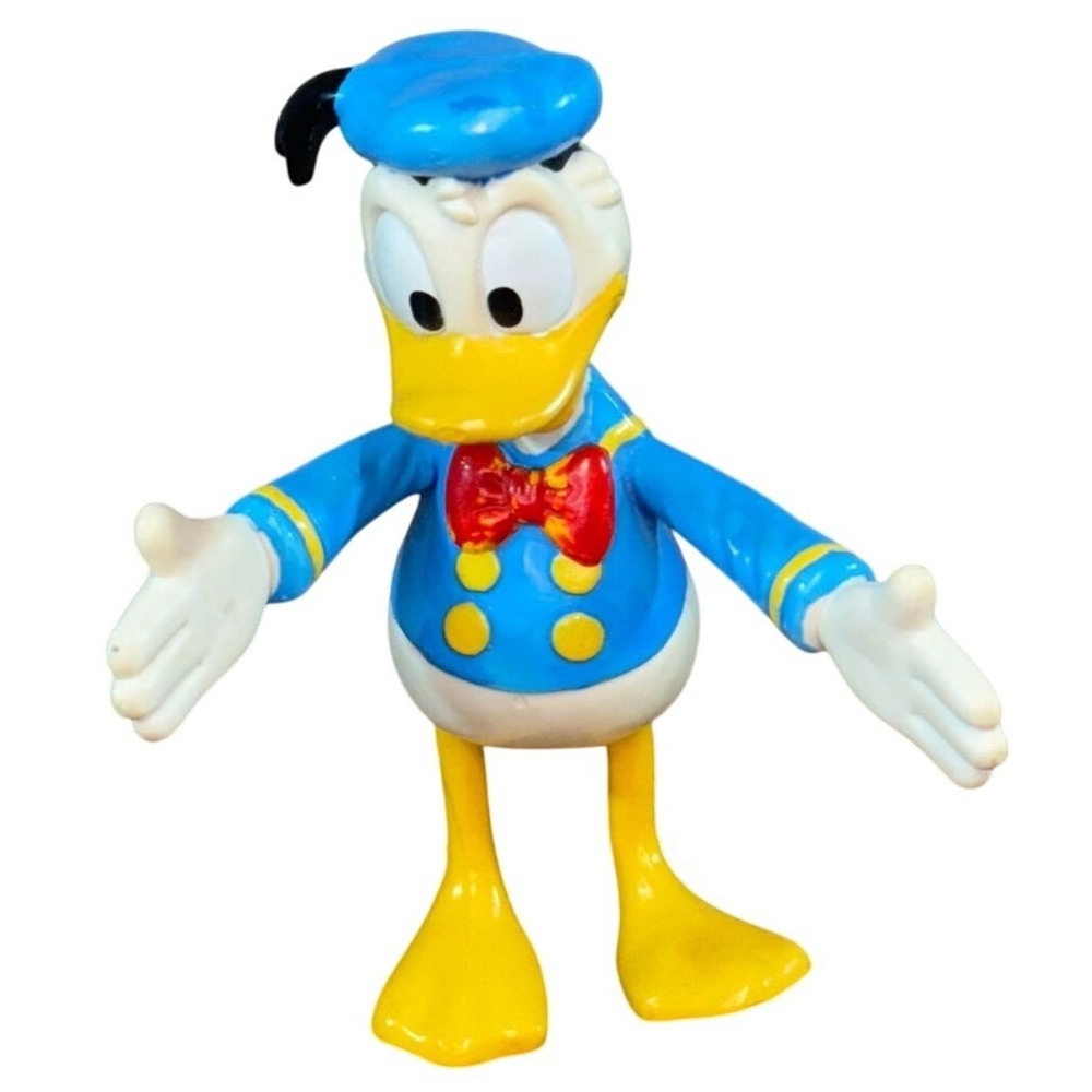 Donald Duck Vintage Disney Miniature Figure Toy collectible